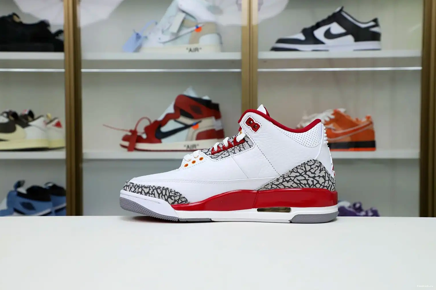 Retro Jordan Red(CT8532-126） Cardinal Kimikick  3 Air 0520